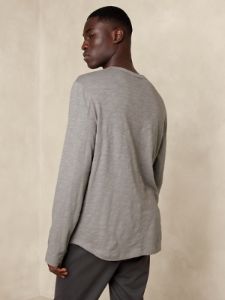 Soft Wash Long-Sleeve T-Shirt sold by Banana Republic