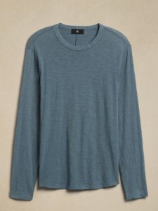 Soft Wash Long-Sleeve T-Shirt sold by Banana Republic