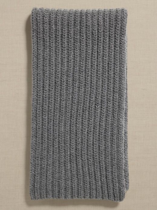 Jaime Wool-Cashmere Scarf sold by Banana Republic