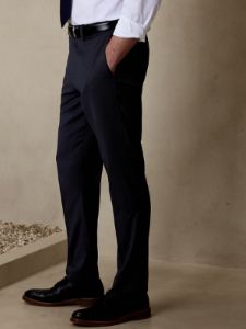 Signature Italian Nailhead Suit Pant sold by Banana Republic