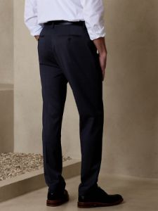 Signature Italian Nailhead Suit Pant sold by Banana Republic