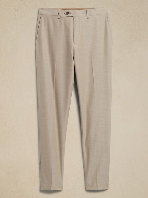 Signature Italian Hopsack Suit Pant sold by Banana Republic product image thumbnail 4