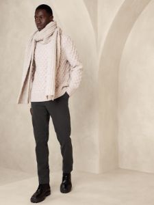 Slim Brushed Traveler Chino sold by Banana Republic