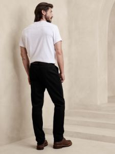 Slim Brushed Traveler Chino sold by Banana Republic