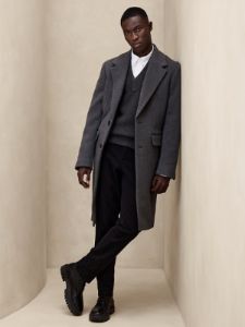 Franco Italian Merino Ribbed Sweater sold by Banana Republic