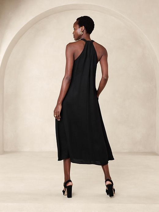 Juli Crepe Midi Dress sold by Banana Republic product image thumbnail 2