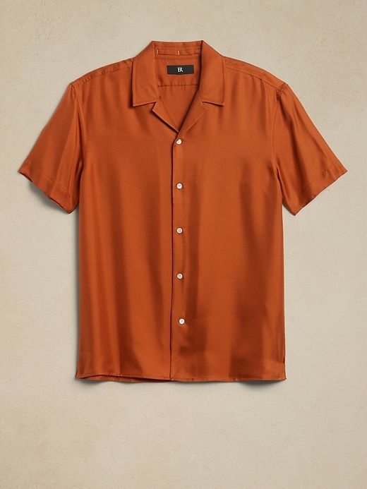 Lyam Silk Resort Shirt sold by Banana Republic product image thumbnail 4