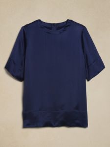 Martina Satin Top sold by Banana Republic