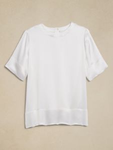 Martina Satin Top sold by Banana Republic