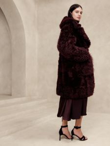 Toscana Shearling Coat sold by Banana Republic