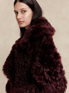 Toscana Shearling Coat sold by Banana Republic