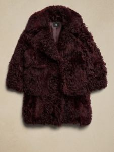 Toscana Shearling Coat sold by Banana Republic