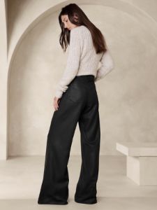 The Coated Puddle Jean sold by Banana Republic