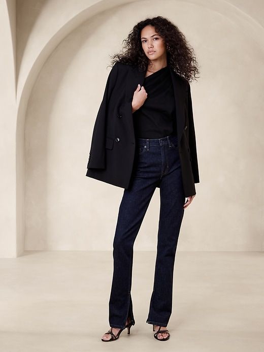 The Slim Stiletto Jean sold by Banana Republic