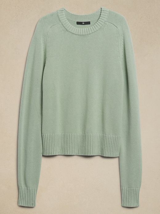 Demi Cotton-Silk Sweater sold by Banana Republic product image thumbnail 4