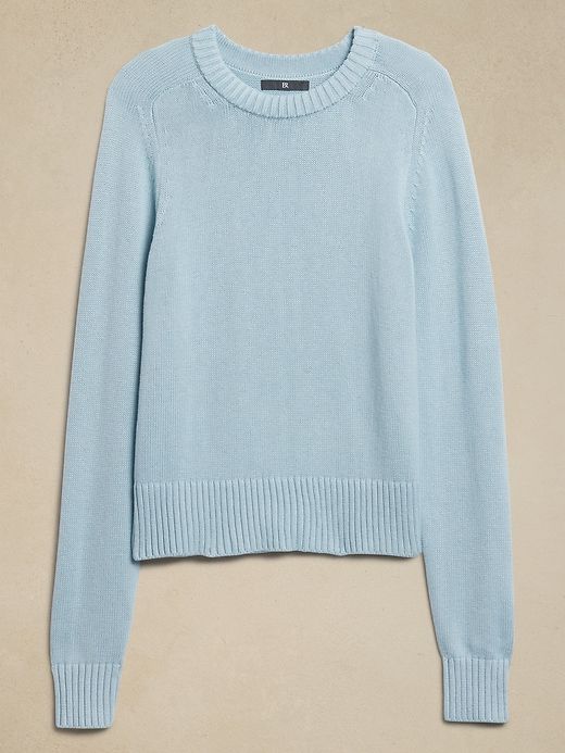 Demi Cotton-Silk Sweater sold by Banana Republic product image thumbnail 5