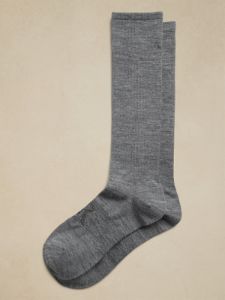 Breathe Merino Dress Sock sold by Banana Republic