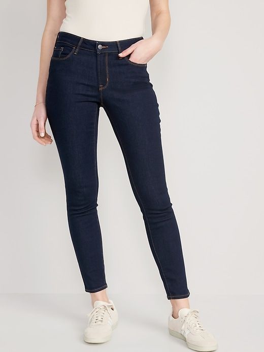 Mid-Rise Pop Icon Skinny Jeans for Women sold by GAP