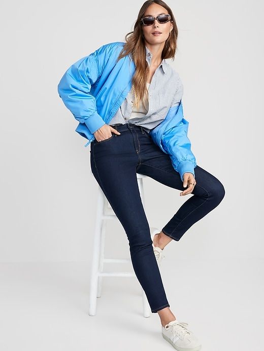 Mid-Rise Pop Icon Skinny Jeans for Women sold by GAP product image thumbnail 3