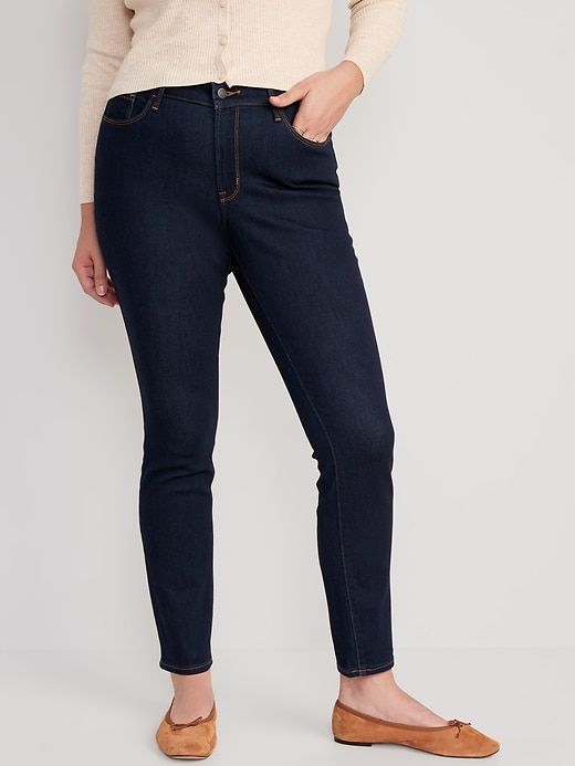 Mid-Rise Pop Icon Skinny Jeans for Women sold by GAP product image thumbnail 5