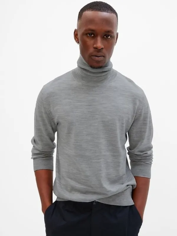 Merino Turtleneck Sweater sold by GAP