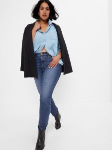 High Rise True Skinny Jeans sold by GAP