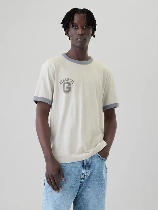 Athletic Logo Graphic T-Shirt sold by GAP