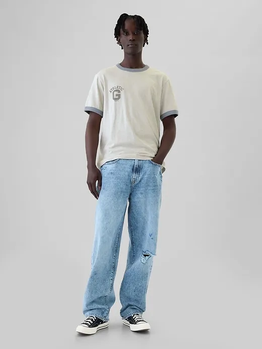 Athletic Logo Graphic T-Shirt sold by GAP product image thumbnail 3