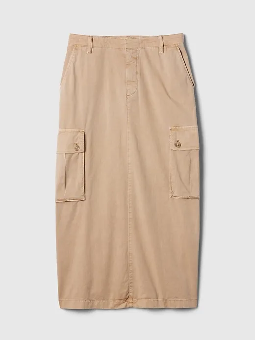Utility Cargo Midi Skirt sold by GAP product image thumbnail 5