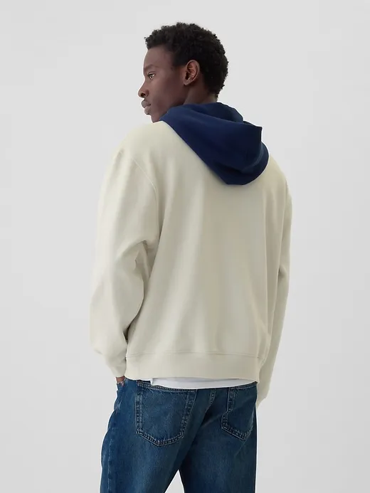 Colorblock Varsity Logo Hoodie sold by GAP product image thumbnail 2