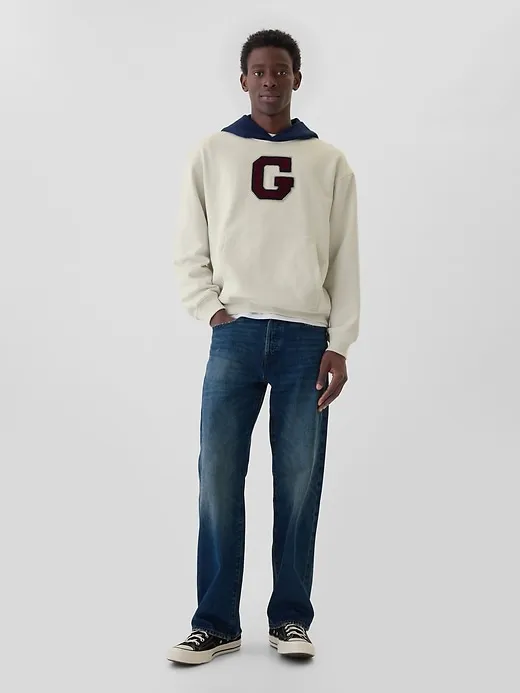 Colorblock Varsity Logo Hoodie sold by GAP product image thumbnail 3
