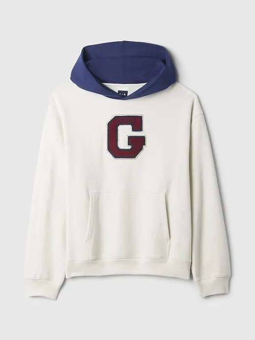 Colorblock Varsity Logo Hoodie sold by GAP product image thumbnail 5