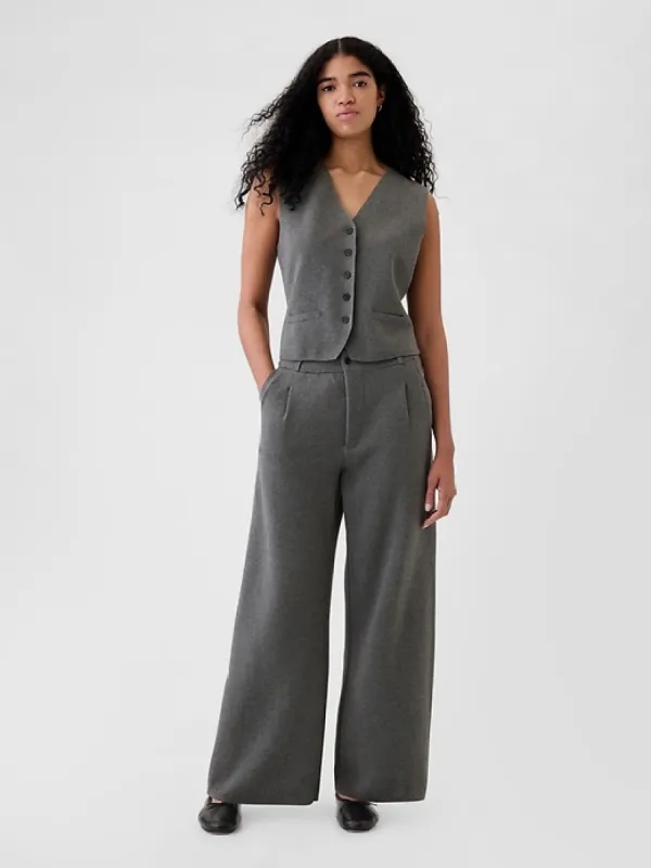 Lightweight CashSoft Pleated  Trousers sold by GAP