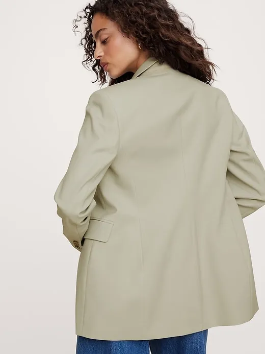 Siena Slim Italian Wool Blazer sold by Banana Republic product image thumbnail 2