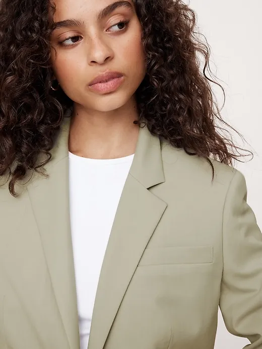 Siena Slim Italian Wool Blazer sold by Banana Republic product image thumbnail 3