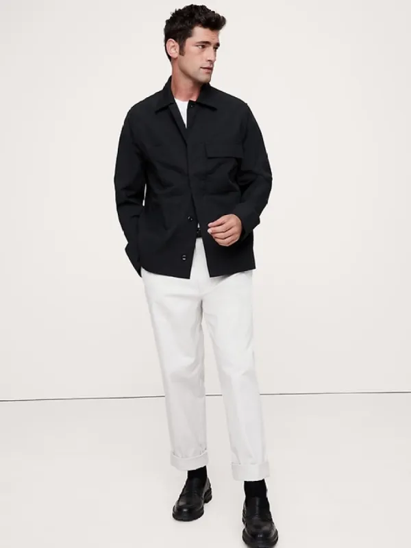 Water-Resistant Shirt Jacket sold by Banana Republic