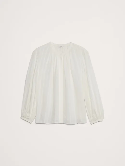 Rayon-Silk Blouse sold by Banana Republic product image thumbnail 4