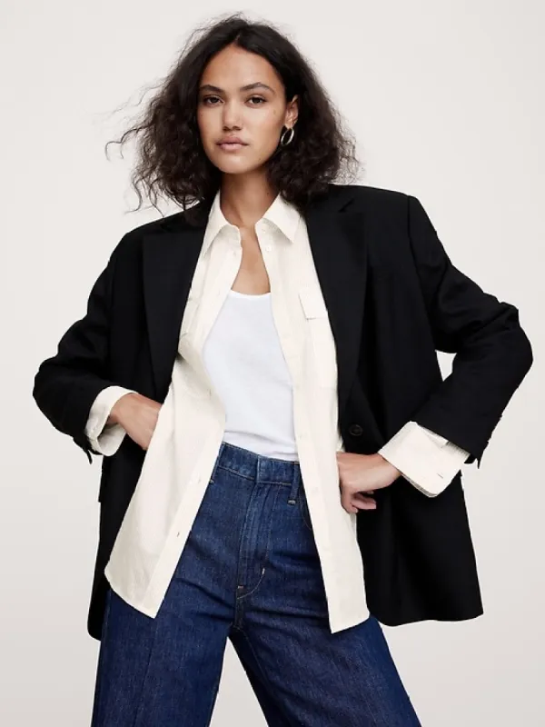 The Perfect Utility Shirt sold by Banana Republic