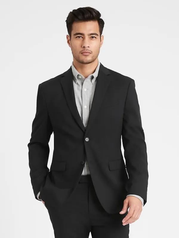 Extra-Slim Italian Wool Suit Jacket sold by Banana Republic