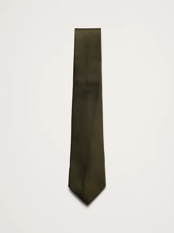 Solid Silk Tie sold by Banana Republic