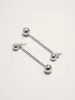Large Barbell Drop Earrings sold by Banana Republic