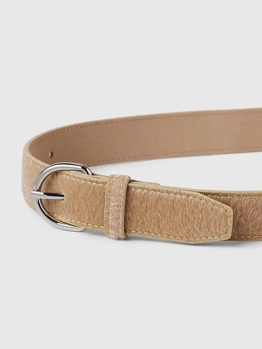 Vegan Calf-Hair Belt sold by GAP product image thumbnail 2
