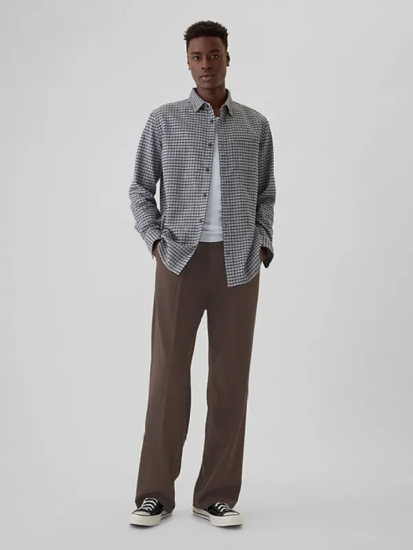 365 Relaxed Pleated Trousers sold by GAP