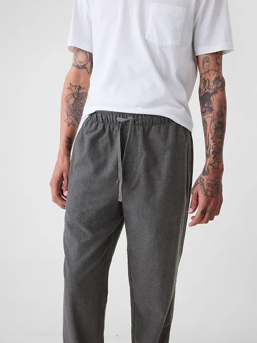 Flannel PJ Joggers sold by GAP product image thumbnail 3