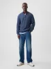 Quarter-Zip Plaited Knit Pullover Sweater sold by GAP