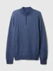 Quarter-Zip Plaited Knit Pullover Sweater sold by GAP