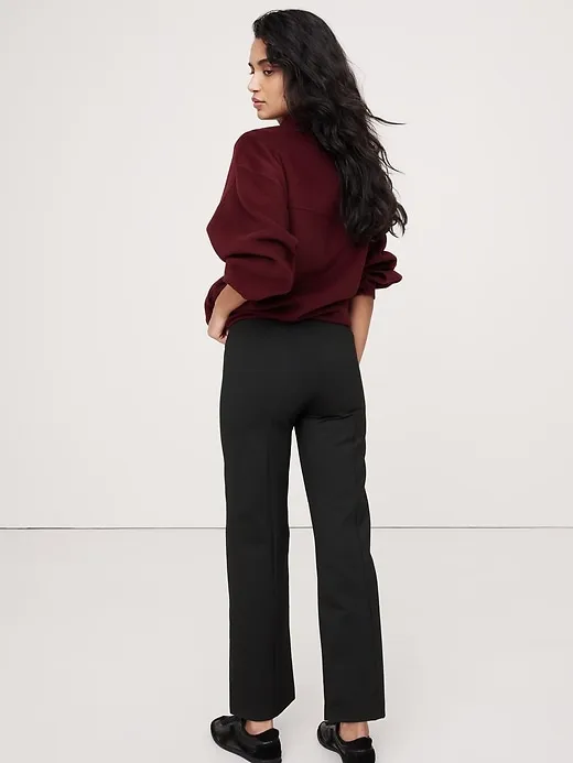 Straight Everywhere Ponte Ankle Pant sold by Banana Republic product image thumbnail 2