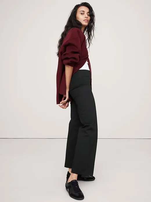 Straight Everywhere Ponte Ankle Pant sold by Banana Republic product image thumbnail 3