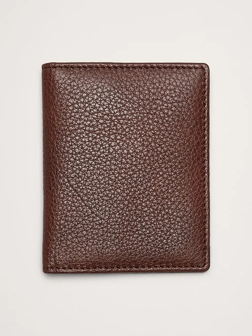 Leather Bi-Fold Card Case sold by Banana Republic