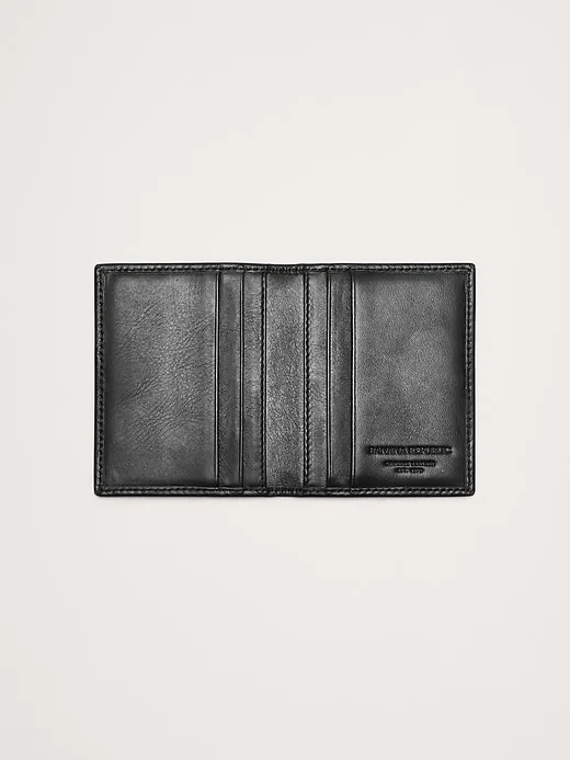 Leather Bi-Fold Card Case sold by Banana Republic product image thumbnail 3